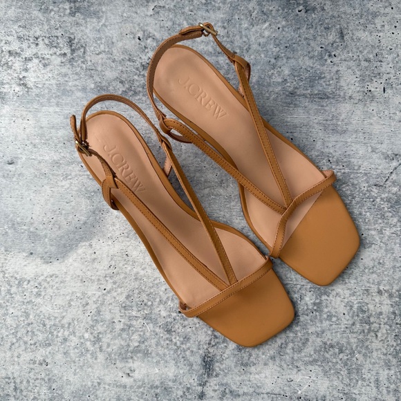 J.Crew Krista Slingback Sandals 8.5 - Picture 2 of 7